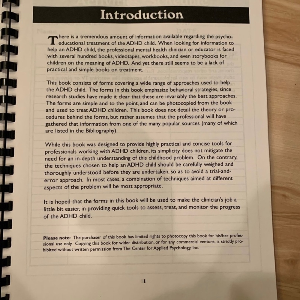 Forms for helping the ADHD child! New! Excellent resource! - Picture 4 of 12